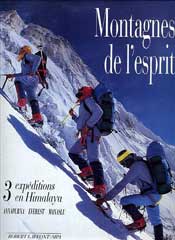 Manaslu Book - Montagnes de l'esprit: trois exp�ditions en Himalaya  - cover Annapurna